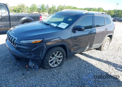 2018 Jeep Cherokee Latitude Plus 4X4 from USA, damaged, VIN 1C4PJMLB1JD532917